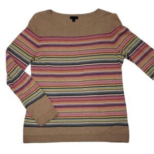 Talbots striped sweater 